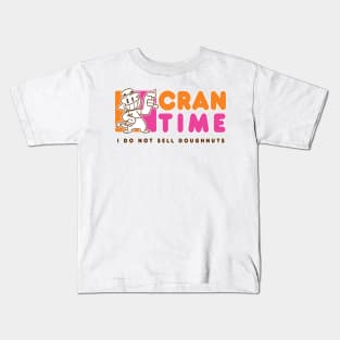 CRANTIME DONUTS Kids T-Shirt